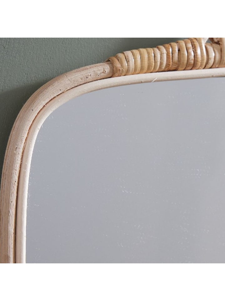 LA FACTORY Boho-Spiegel in beige günstig kaufen onesize
