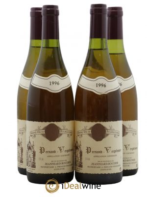 Pernand-Vergelesses Domaine Jeanniard Boudier 1996 - Lot de 4 Bouteilles