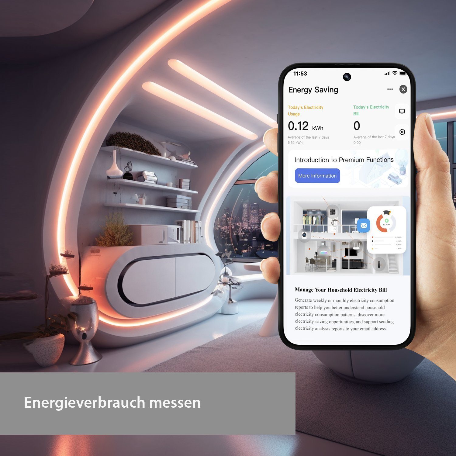 XCOAST WLAN-Steckdose 2er PACK SMARTE WiFi STECKDOSE, Stromverbrauchmessung, Timer, 16A, 3.680W, 2-St., kein HUB erforderlich, Sprachsteuerung, nur über 2,4GHz WLAN, 2er Pack