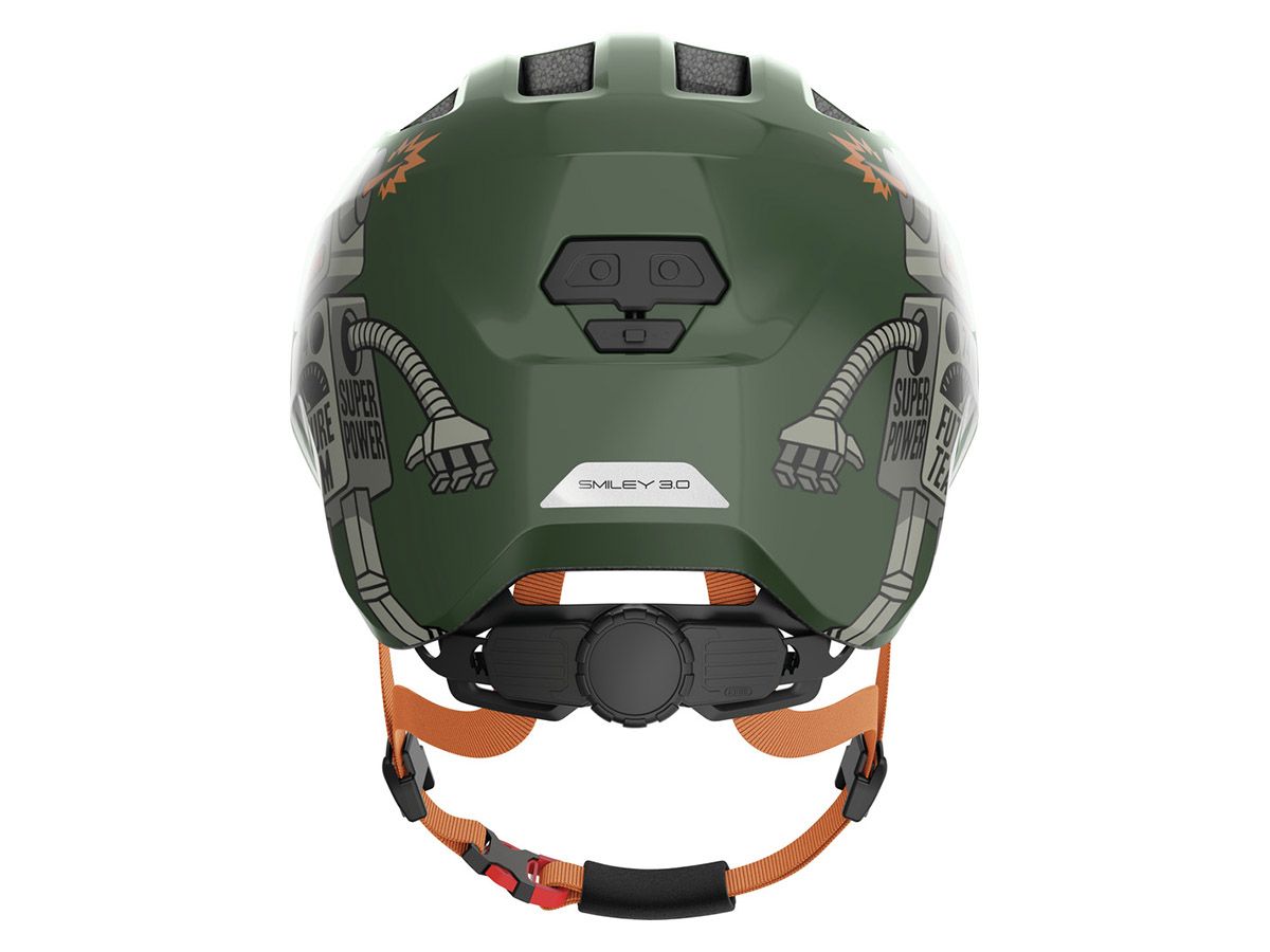 Abus Smiley 3.0 Green Robo Kinderfahrradhelm