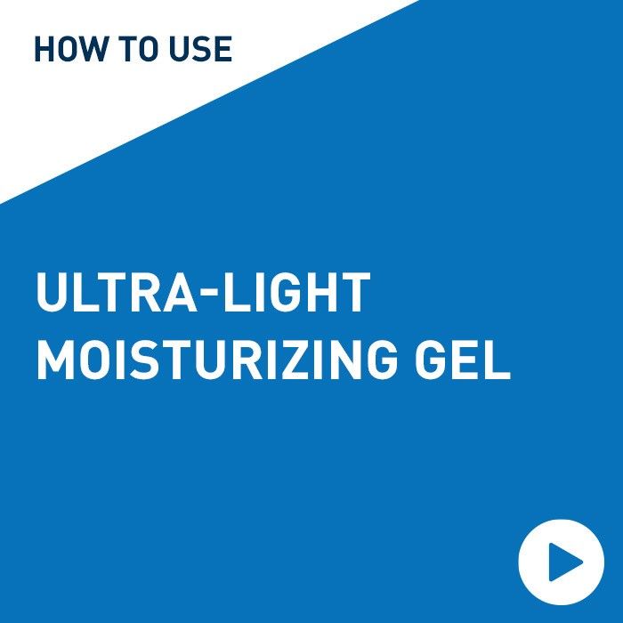 Gel hydratant ultra-léger. Texture rafraîchissante et légère, pour une sensation d'apesanteur sur la peau.