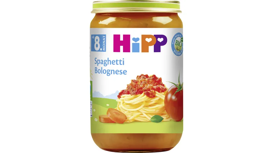 HiPP Menüs 220g: Spaghetti Bolognese 220 g