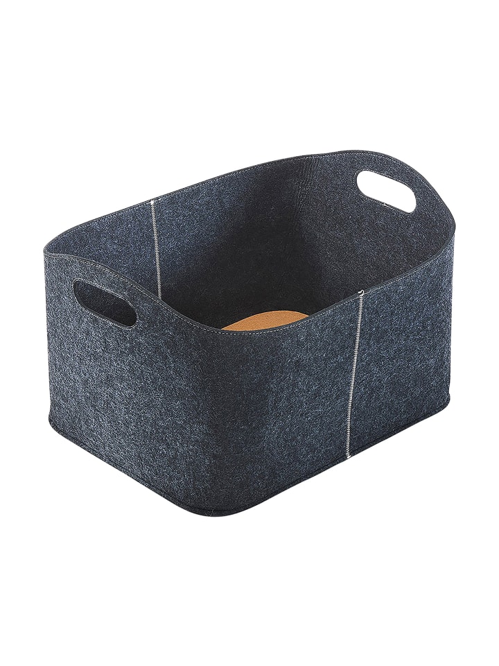 kobolo Kaminholzkorb FELTWOODBIN1 in Grau günstig kaufen onesize