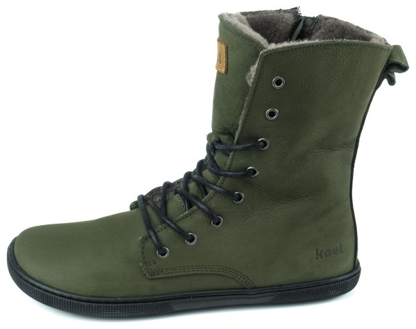 Koel bare |mid ~ Faro Schnürstiefel Winter ~ Khaki