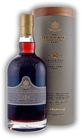Graham's 40 Years Graham's 40 Years Wunderbar gereifter Tawny Port mit reicher Aromatik. Alter 40 J. - 0,75	 Liter - Vol 20%