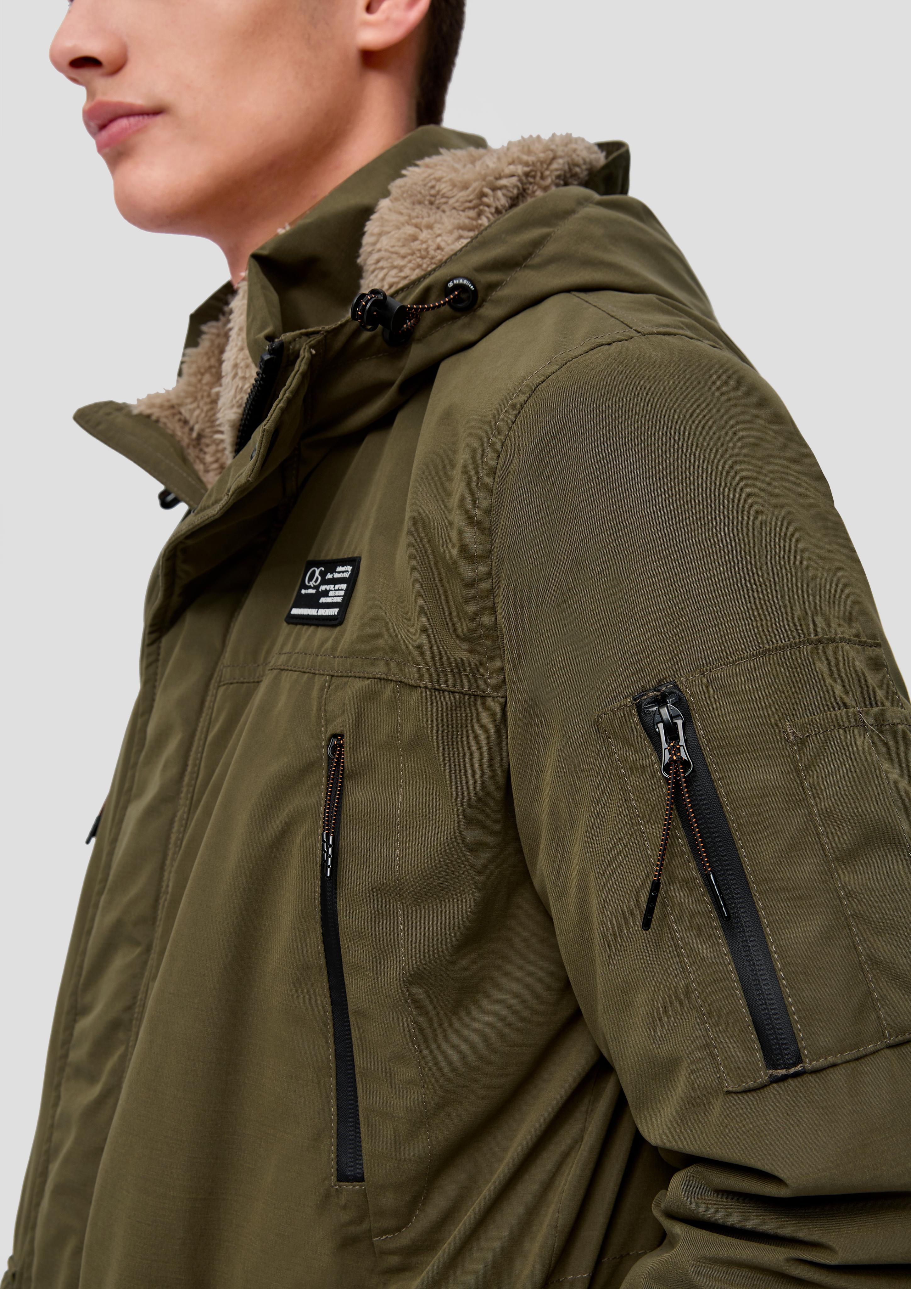 Jacke mit Teddyplüsch-Futter  2133563-7969