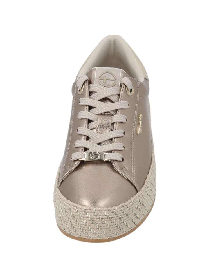 Tamaris Schnürschuhe in Gold günstig kaufen