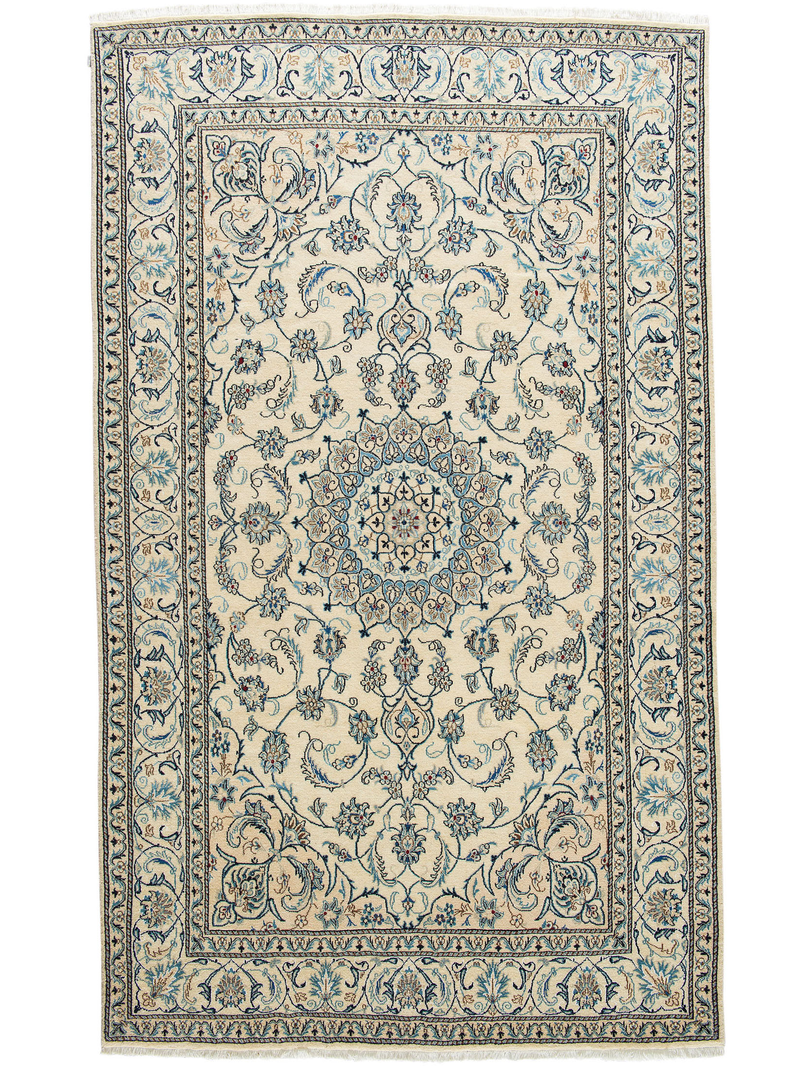 Kaschmar Nain 12 Lah ca. 200 x 335 cm, Unikat / Einzelstück