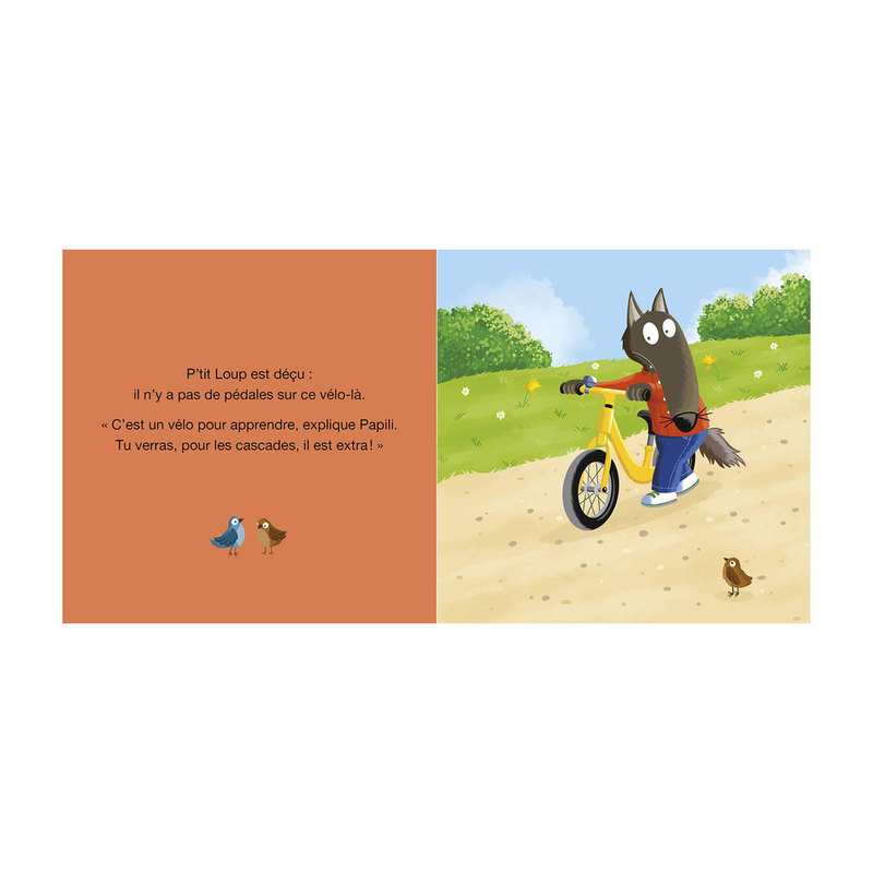 Livre P'tit loup fait du vélo - Auzou