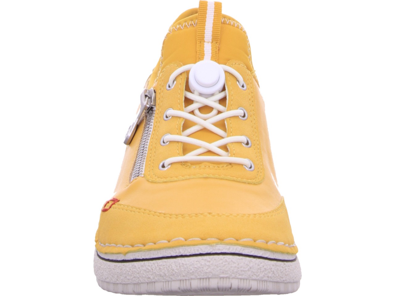 RIEKER Sportliche Slipper gelb