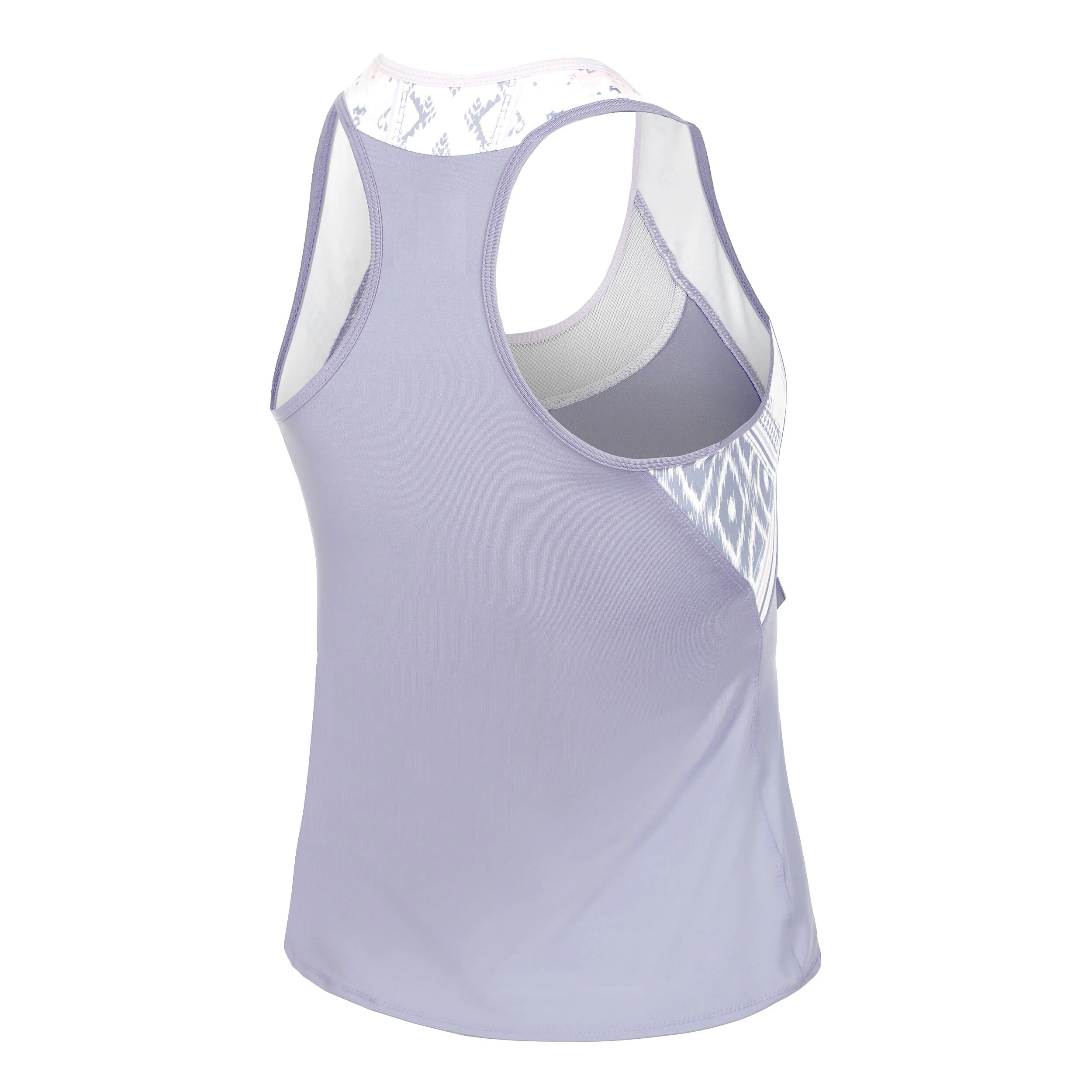 Ikat About It Tank-Top Damen - Flieder, Weiß