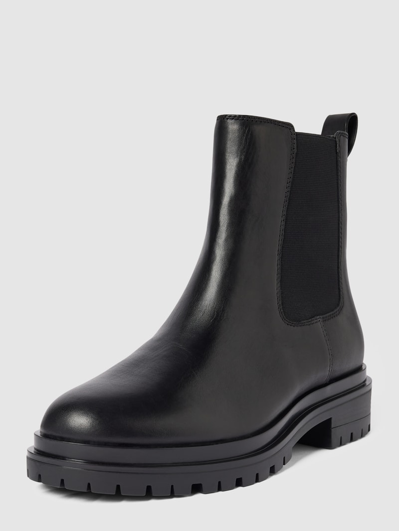 Chelsea Boots mit Gummieinsätzen Modell 'CORINNE' in schwarz