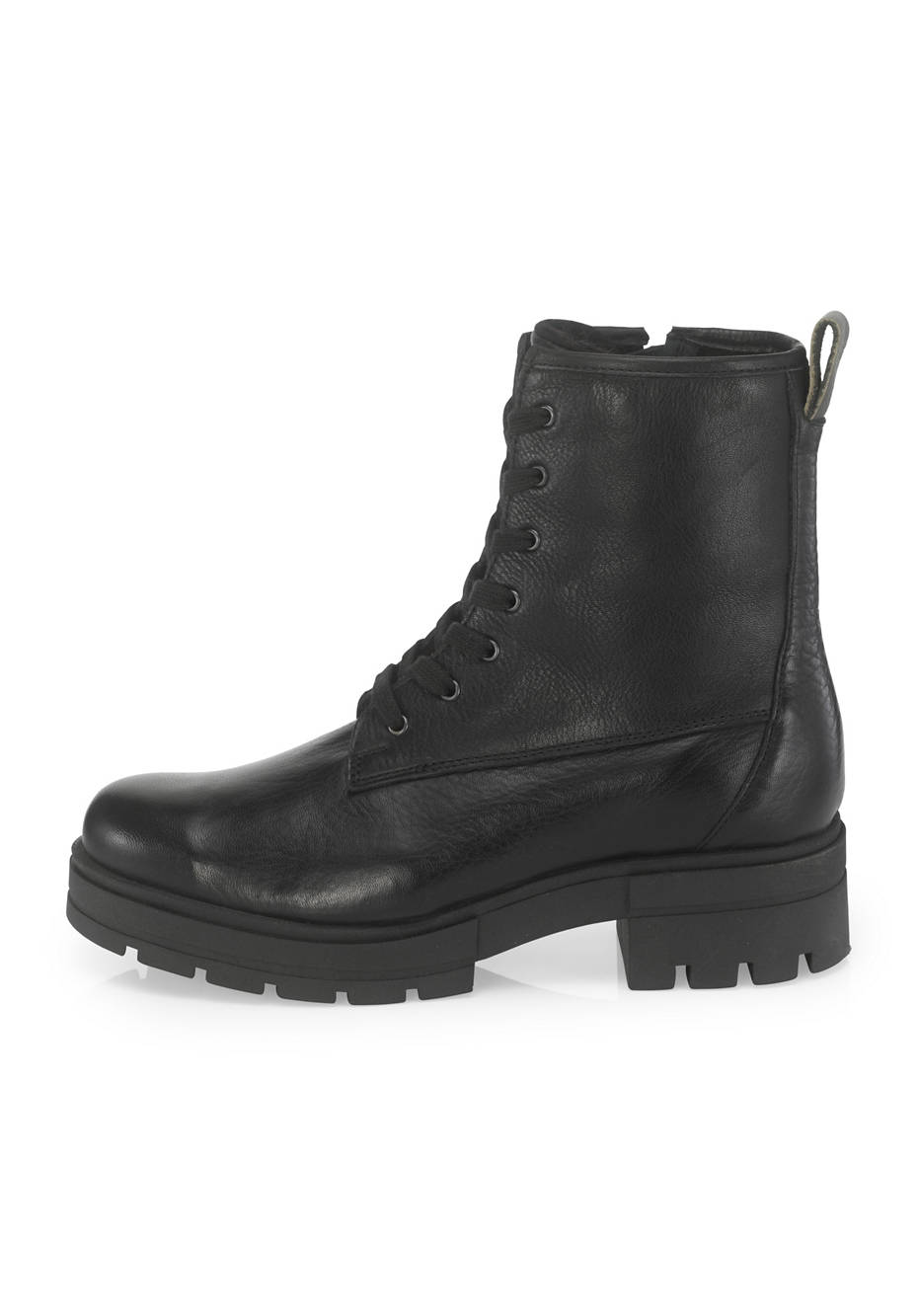 Schnürstiefelette im Worker-Style