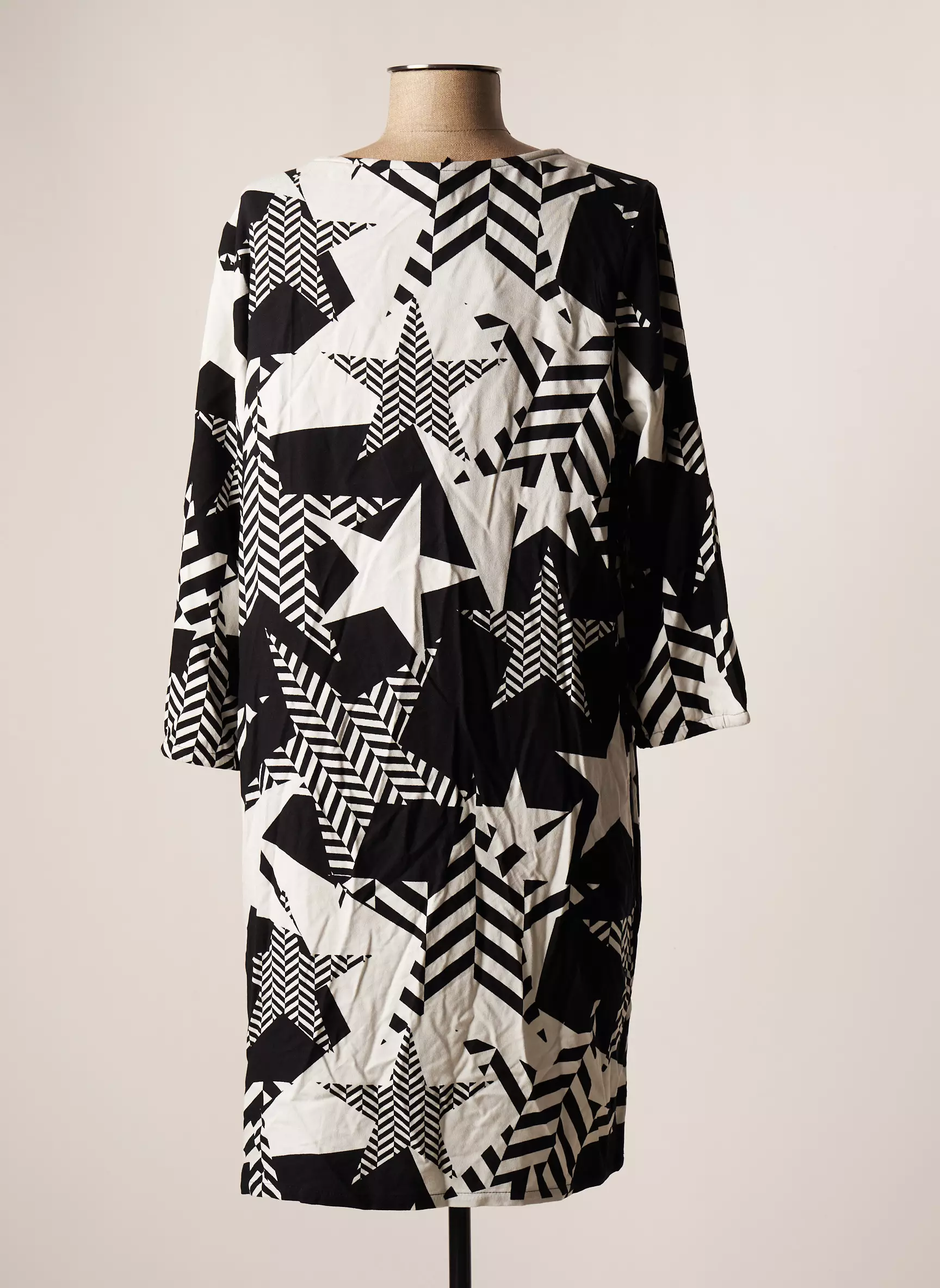 Street One Robes Mi Longues Femme couleur noir