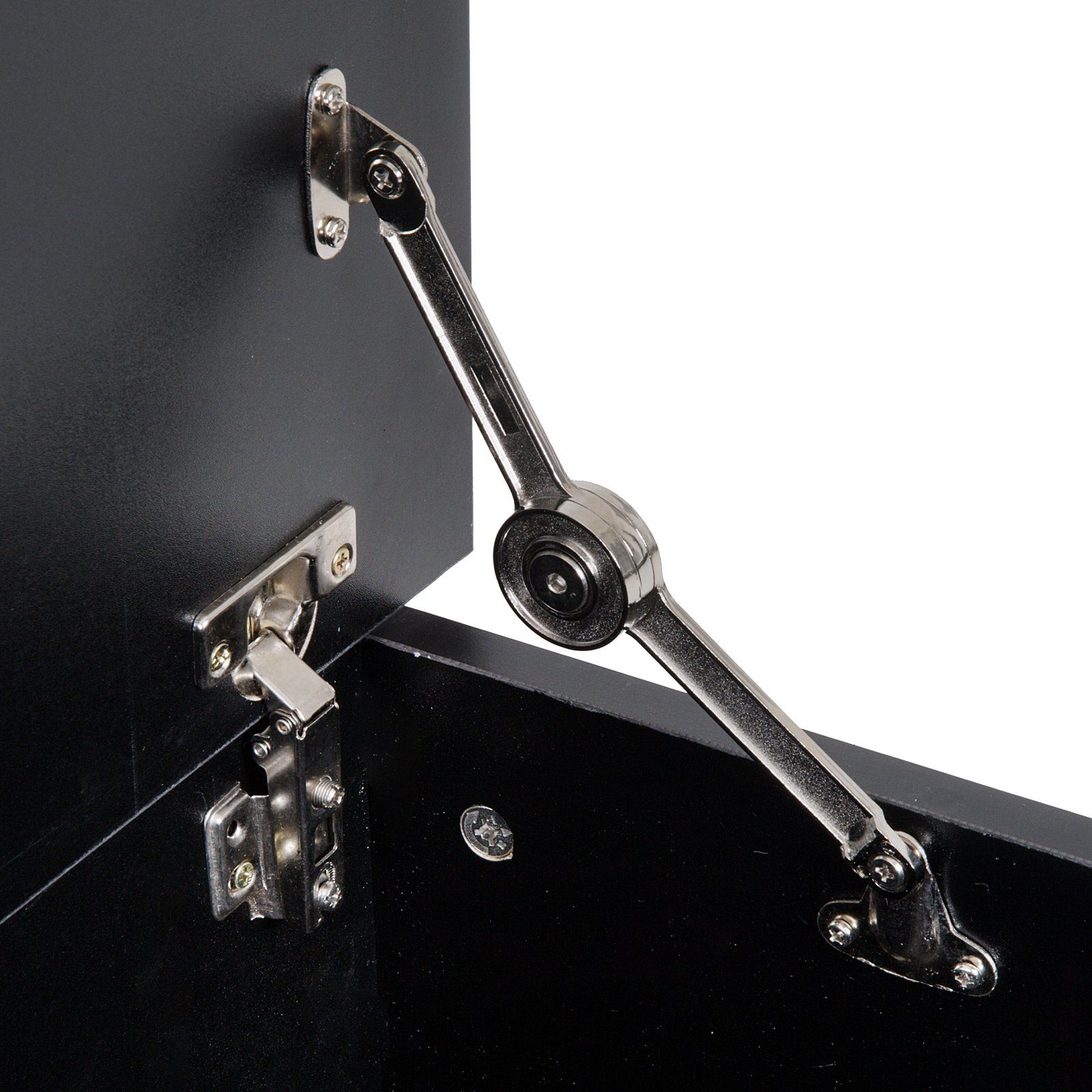 HOMCOM Truhe (Set, 1 St., Aufbewahrungsbox), mit klappbarem Deckel Holzkiste Spanplatte 3 Farben