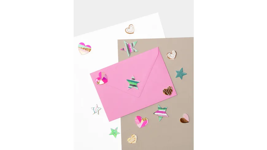 folia Soft-Sticker PASTEL 2 Blatt 33 Sticker