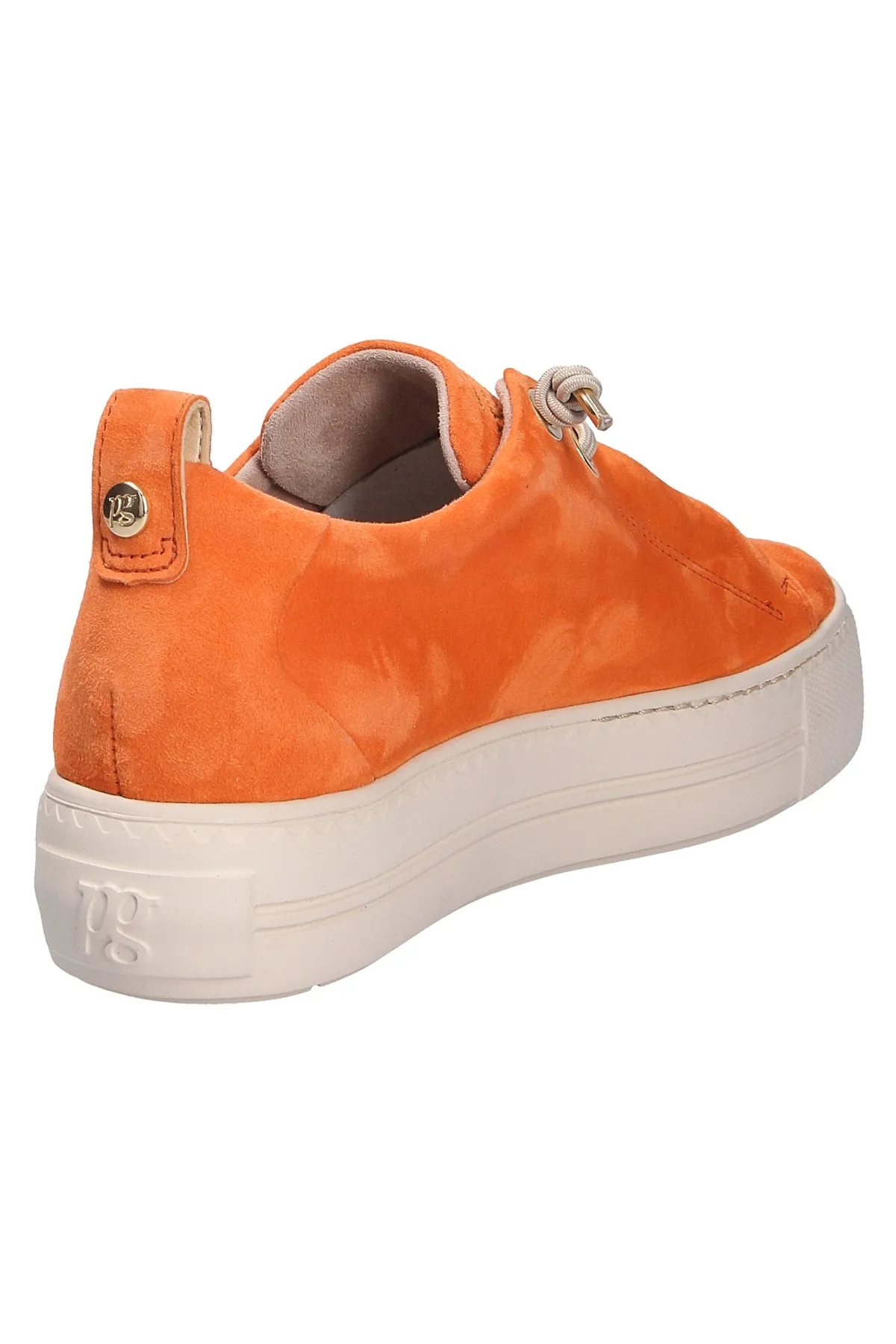 Paul Green  Sneaker - Orange - Flacher Absatz