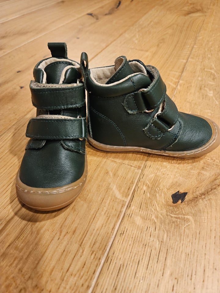 kmins Leder-Sneakers in Dunkelgrün günstig kaufen 21