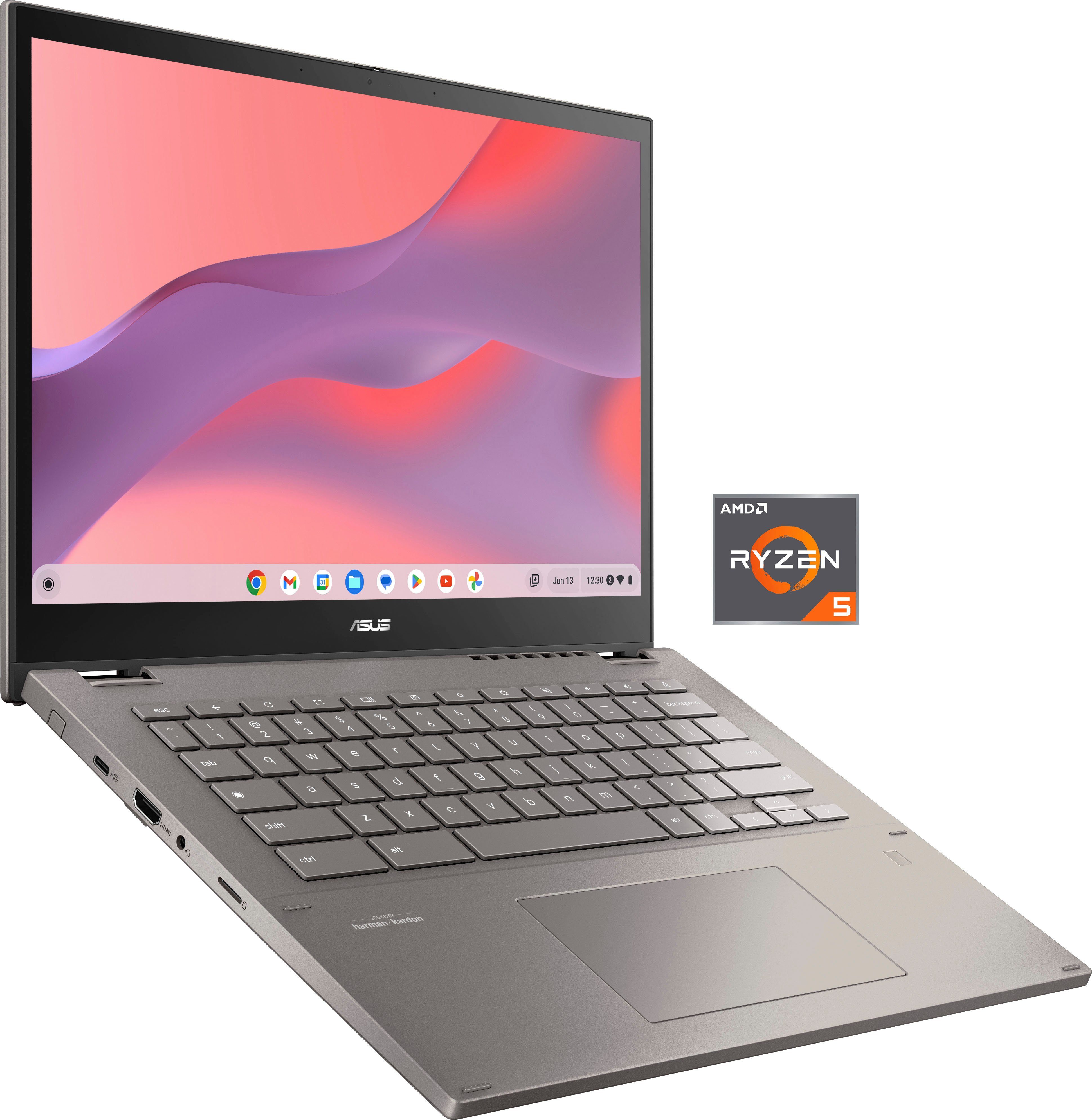 Asus Chromebook Plus CM3401FFA-LZ0125 Chromebook (35,56 cm/14 Zoll, AMD Ryzen 5 7520C, Radeon Graphics, 512 GB SSD)