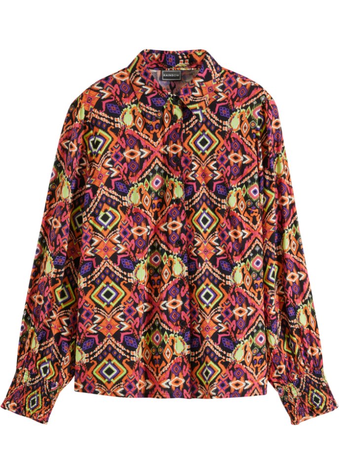 Bluse mit Druck