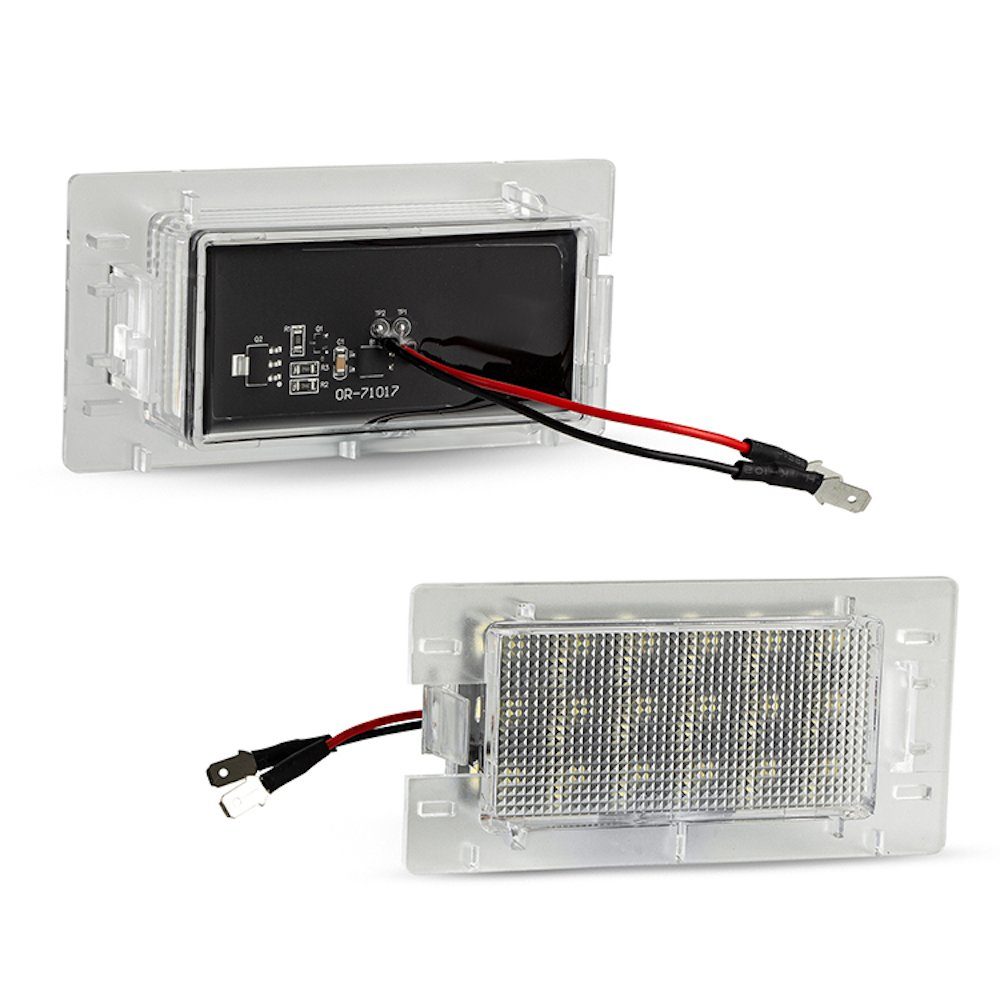 LLCTOOLS Rückleuchte Led Kennzeichenbeleuchtung für Opel Omega B Limousine, BJ 1994-2003