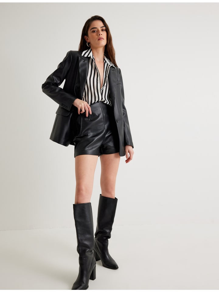 KOTON Shorts in Schwarz günstig kaufen 42