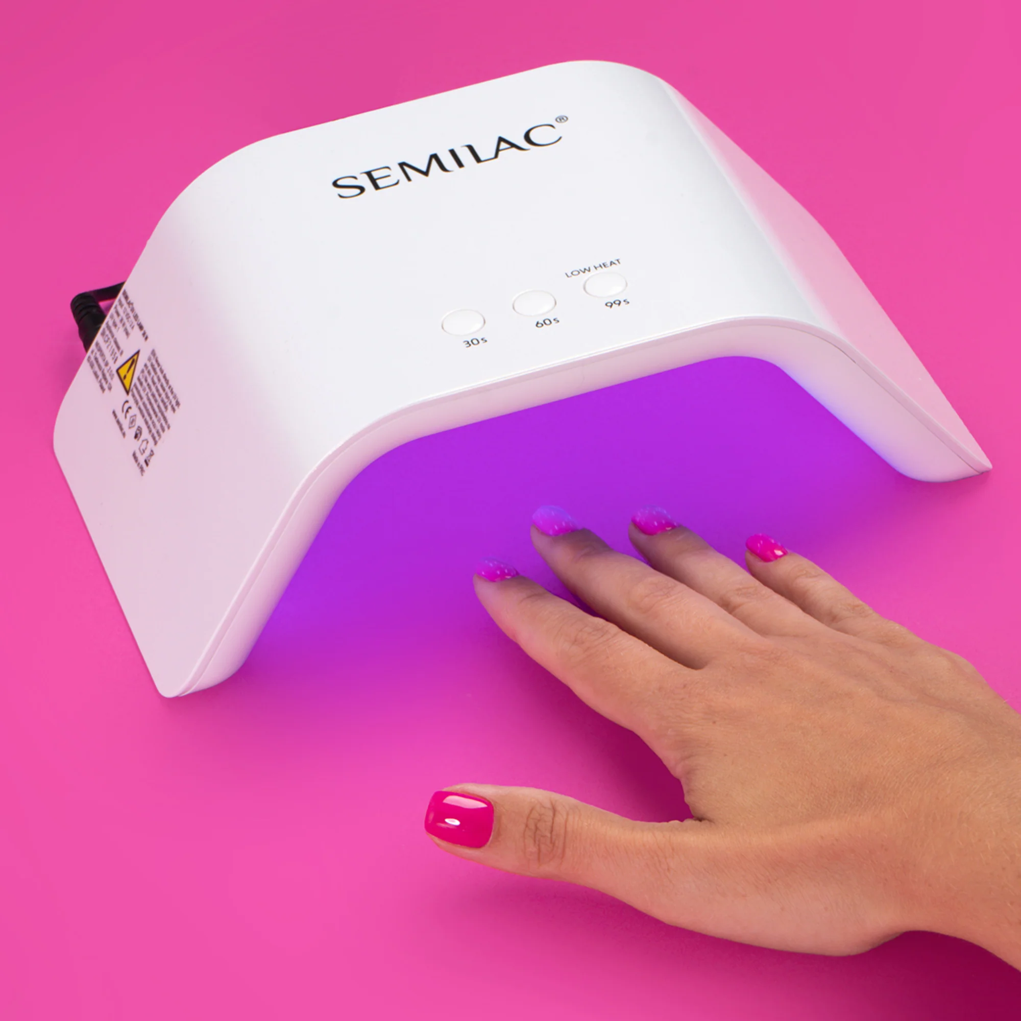 Početni set TRY ME 24W/36 UV LED - Set za šminkanje, lak za nokte s gel efektom