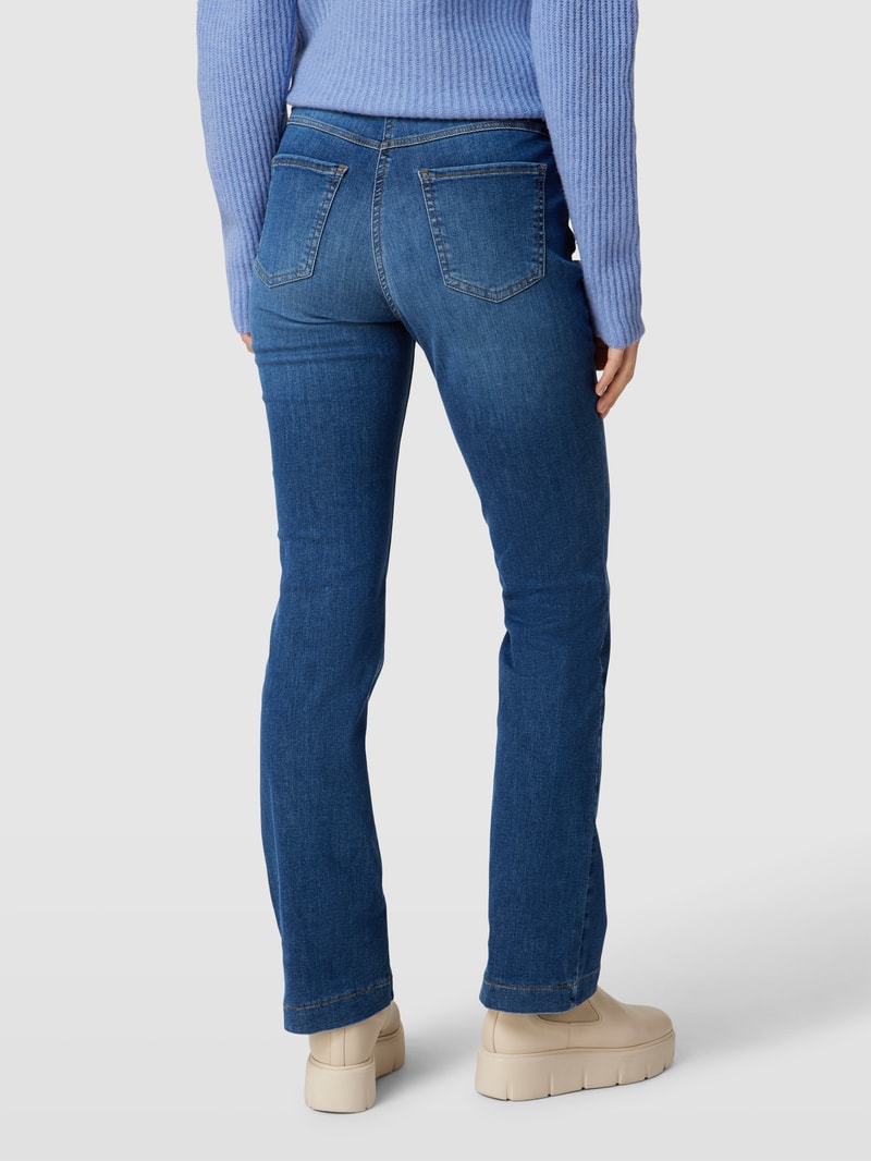 Jeans im 5-Pocket-Design Modell 'BOOT' in blau