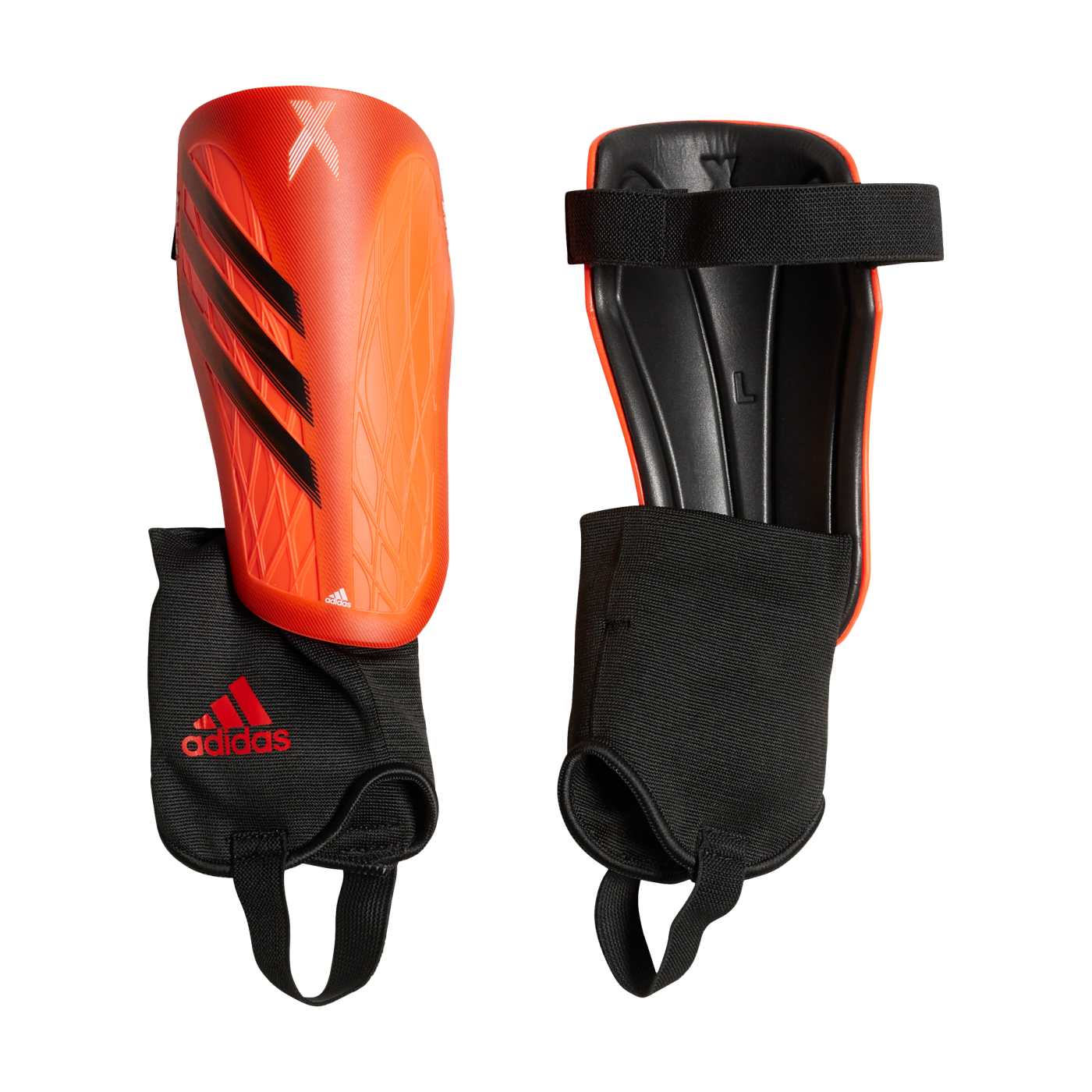adidas X MTC Meteorite Schienbeinschoner Kids Rot Weiss Gelb