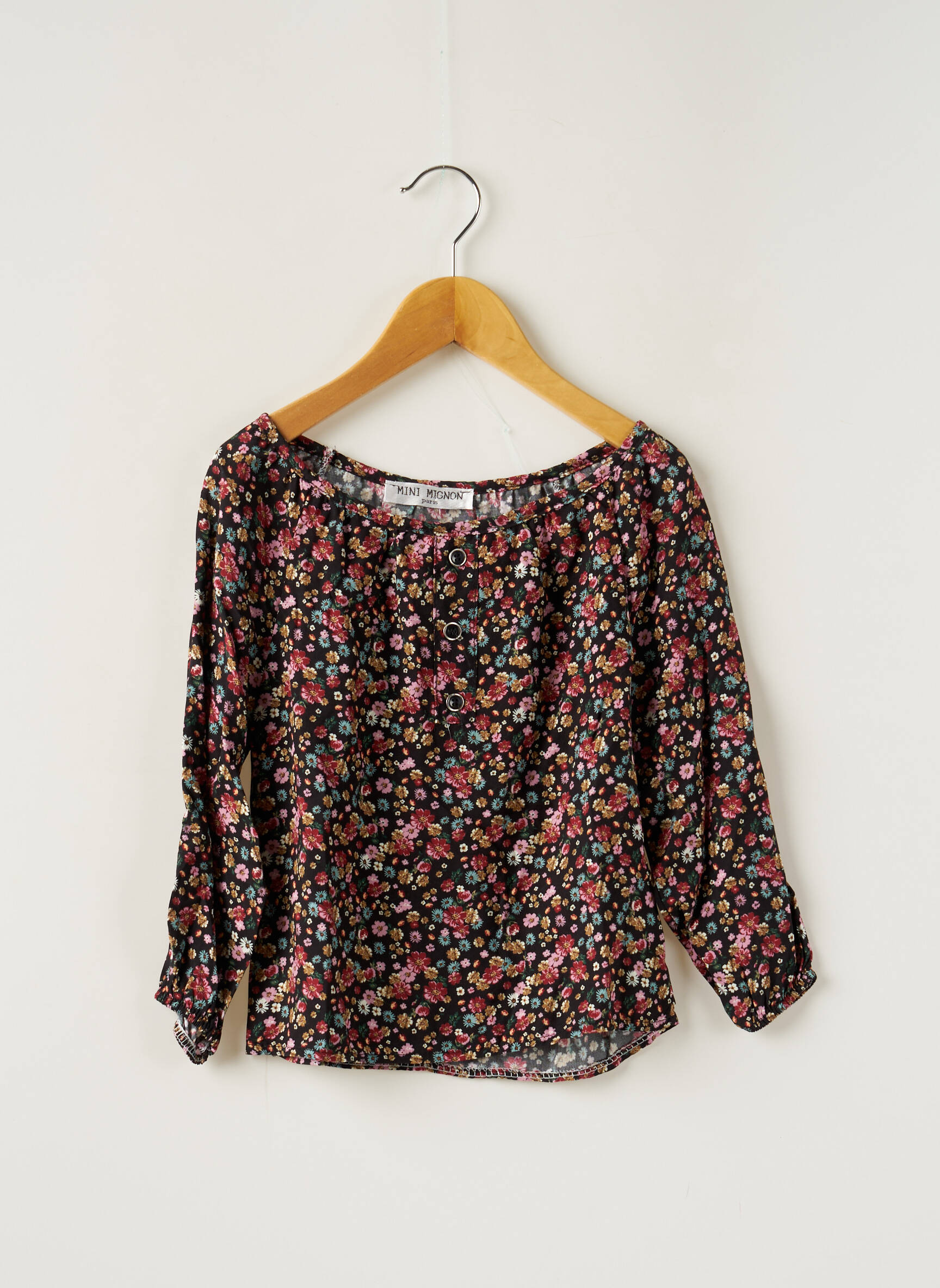 Mini Mignon Blouses Fille couleur noir