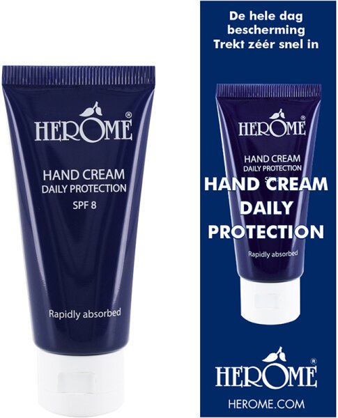 Herôme Hand Cream Daily Protection SPF 8 Handcreme