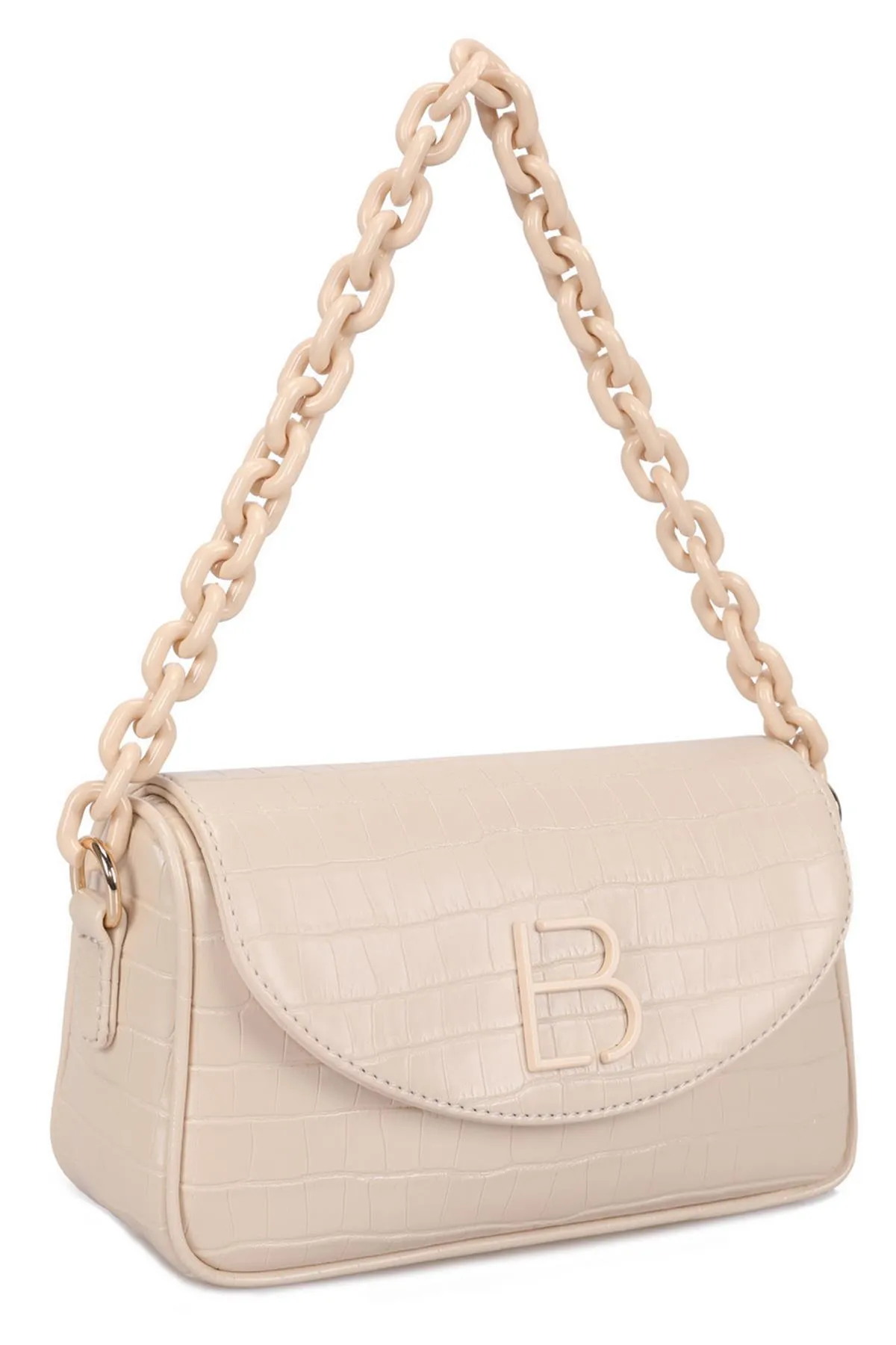Lucky Bees  Damen Hand- und Schultertasche mit Kettenriemen