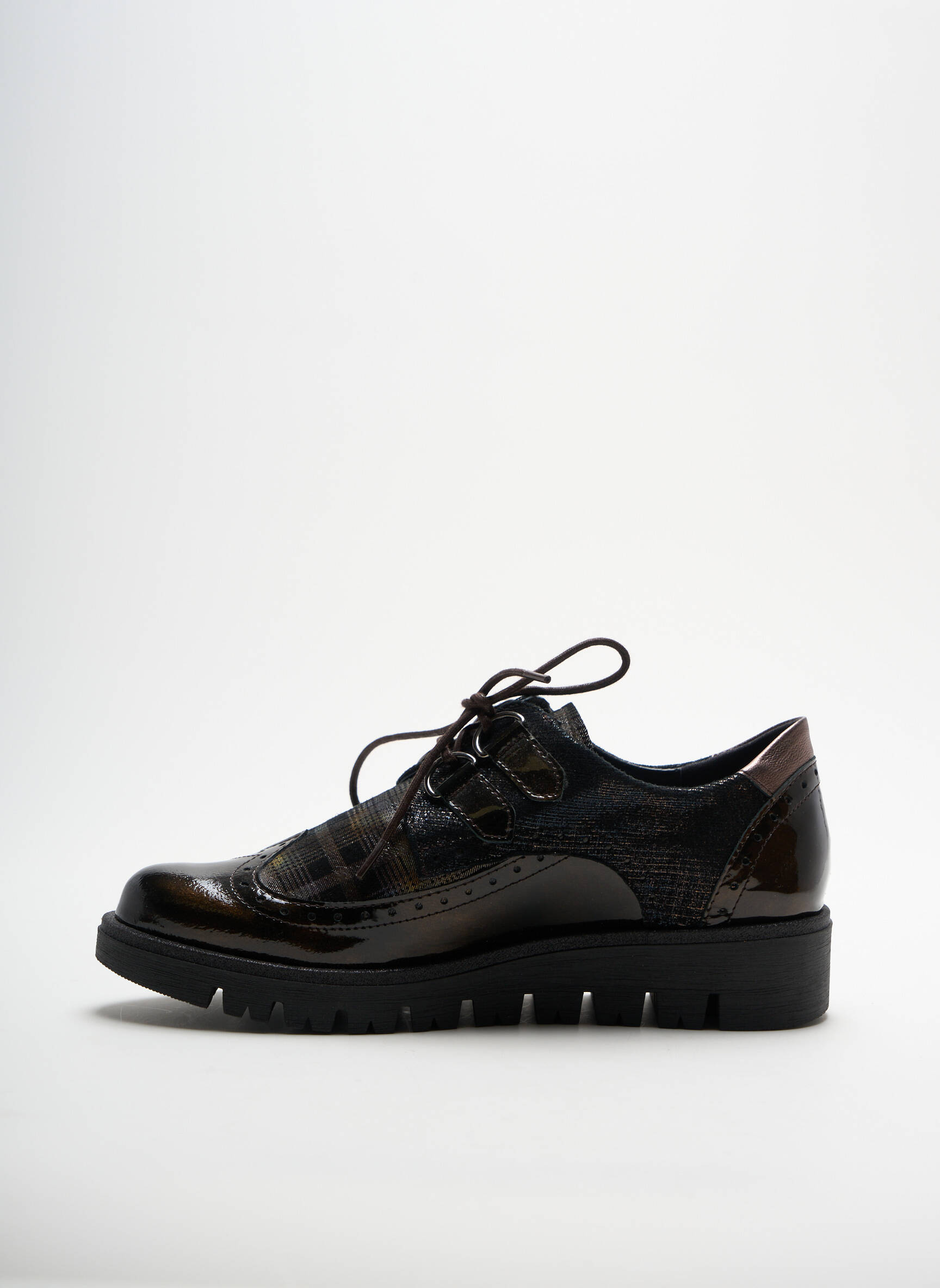 Geo Reino Derby Femme couleur marron