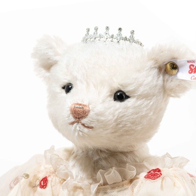 Kaiserin Elisabeth Teddybär, 29 cm, weiß