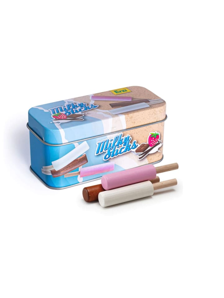 Erzi 4tlg. Set: Eis Milky Sticks in der Dose in bunt günstig kaufen onesize