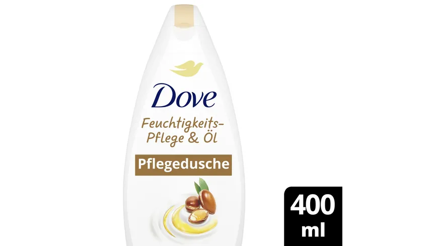 Dove Pflegedusche Feuchtigkeitspflege & Öl Arganöl 400 ml