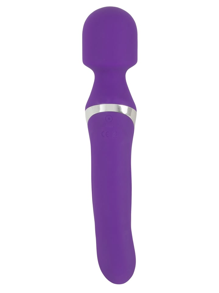 Javida Massagestab Wand & Pearl Vibrator in lila günstig kaufen 24 cm