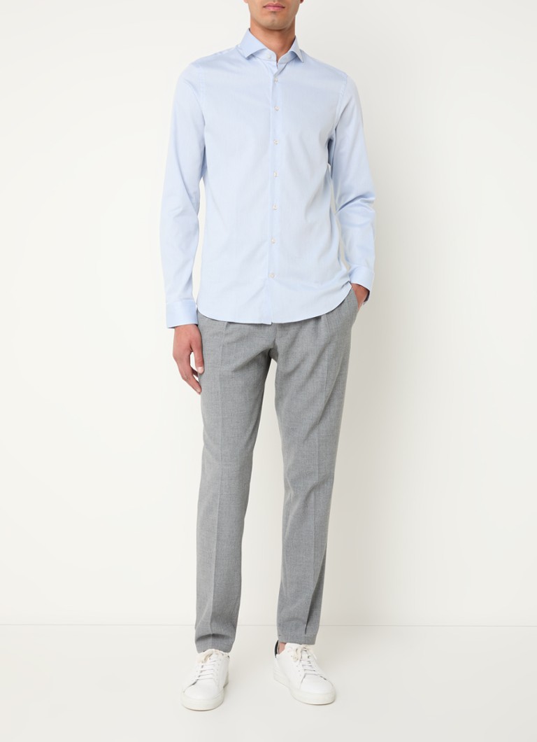 Profuomo Extra slim fit košulja s izrezanim ovratnikom