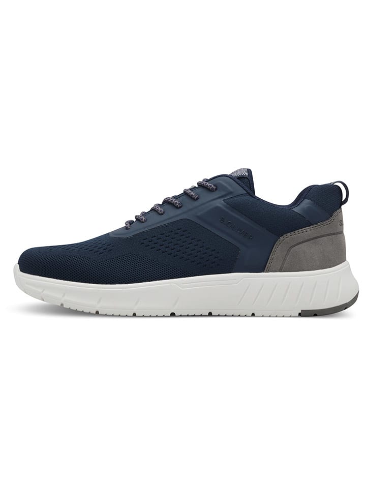 s.Oliver Sneakers in Dunkelblau/ Grau günstig kaufen