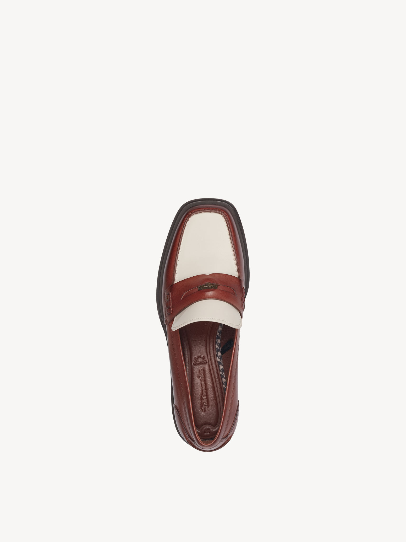 Slipper en cuir - marron