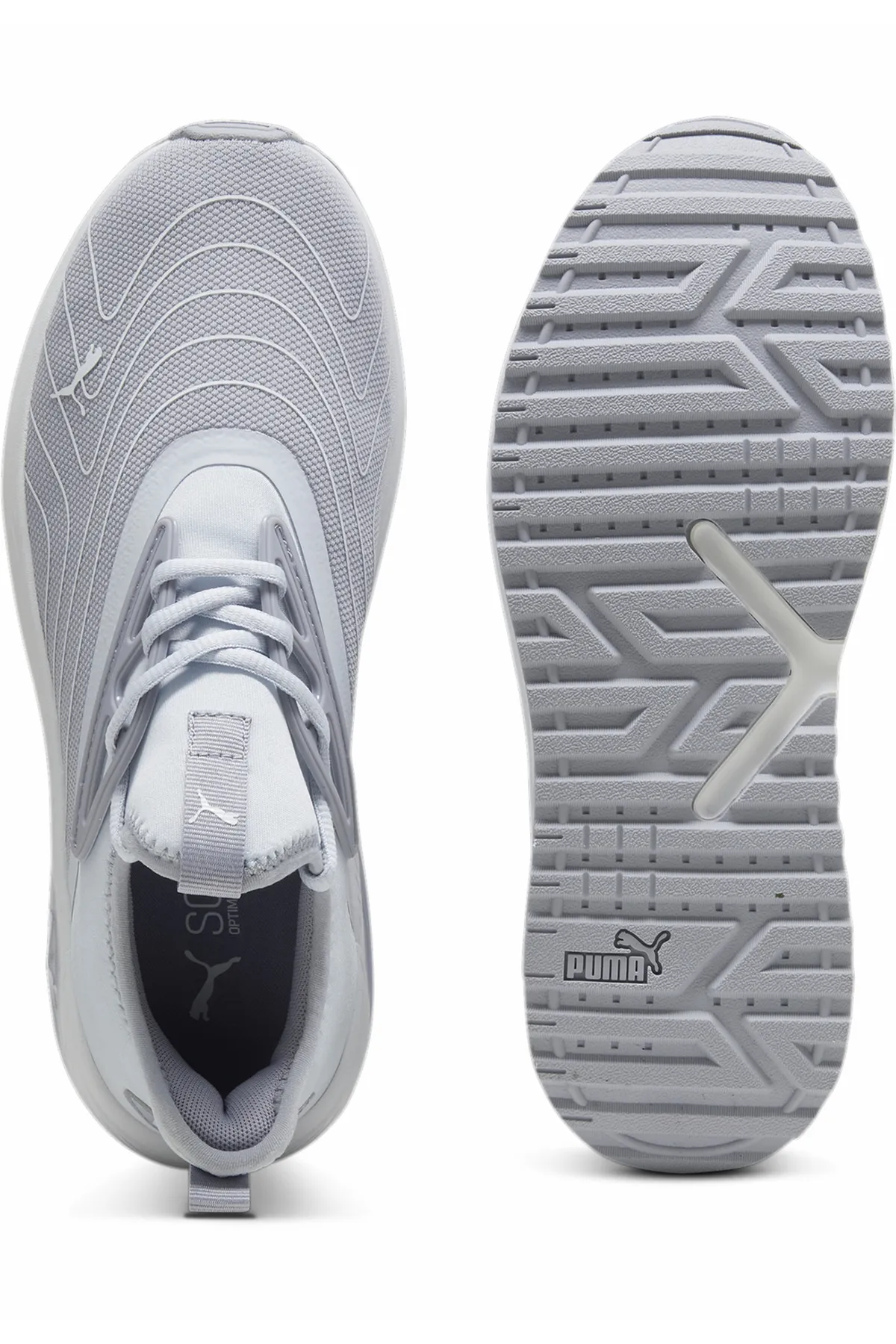 Puma  Sneaker - Grau - Flacher Absatz