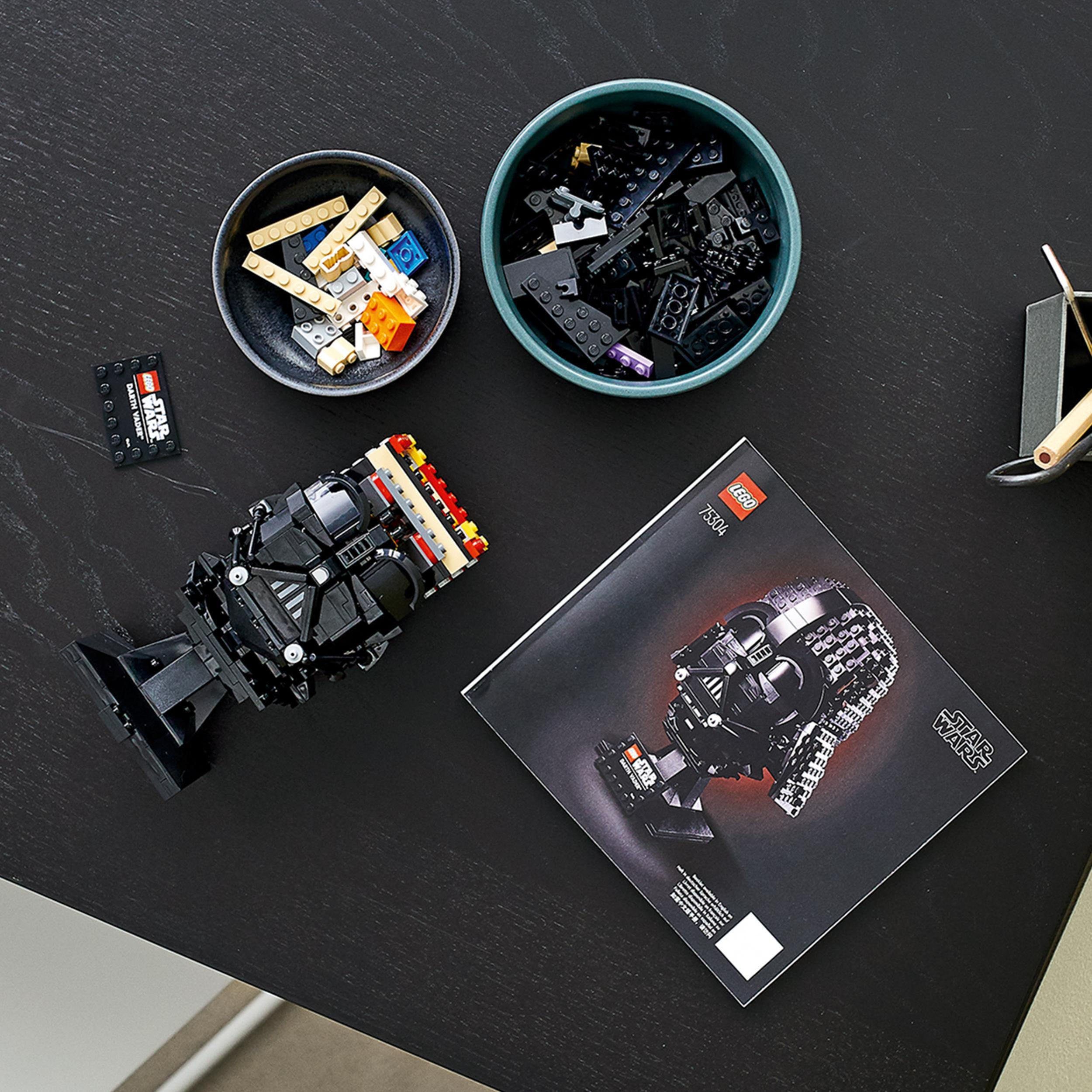 LEGO® Konstruktionsspielsteine Darth-Vader™ Helm (75304), LEGO® Star Wars™, (834 St), Made in Europe