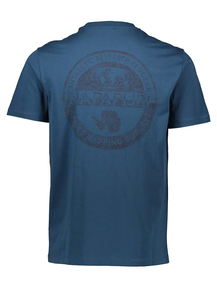 Napapijri Shirt in Dunkelblau günstig kaufen