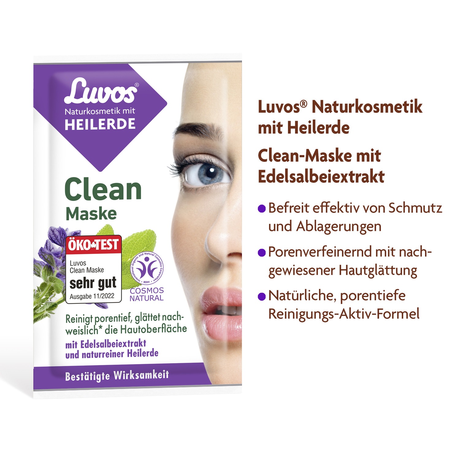 Clean-Maske Naturkosmetik