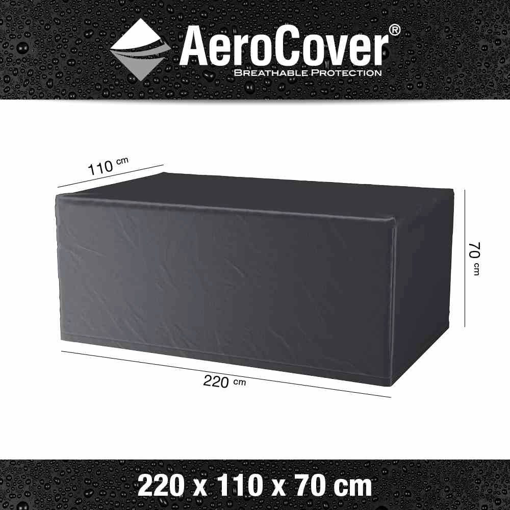 Aerocovers Gartenmöbel-Schutzhülle Tischhülle 220x110xH70, Tischhülle 220x110xH70 cm