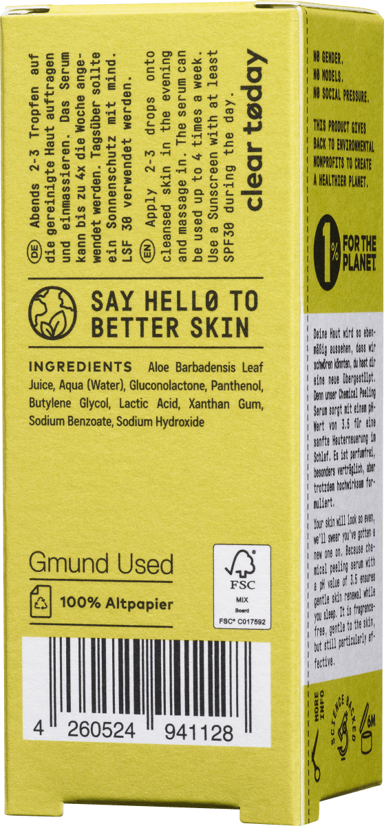 Peeling Serum Chemical, 20 ml