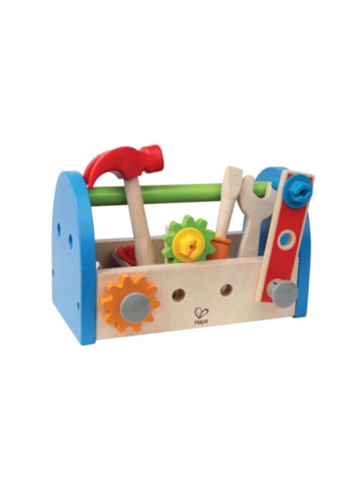 Hape  Kleinkinder Werkzeugkasten aus Holz, 14-teilig günstig kaufen onesize