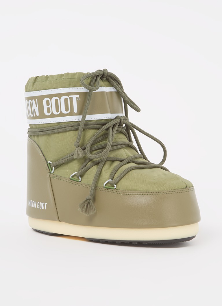 Botas de neve Moon Boot Icon de cano baixo com acabamento repelente à água
