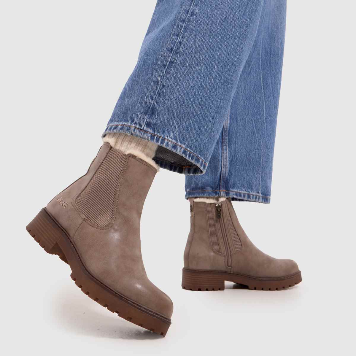 Blowfish Malibu – Rhoxer – Beige, mysiga stövlar
