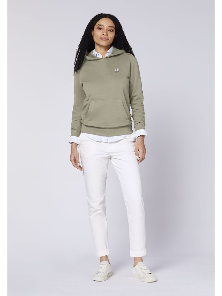 Polo Sylt Kapuzenpullover in Grün günstig kaufen